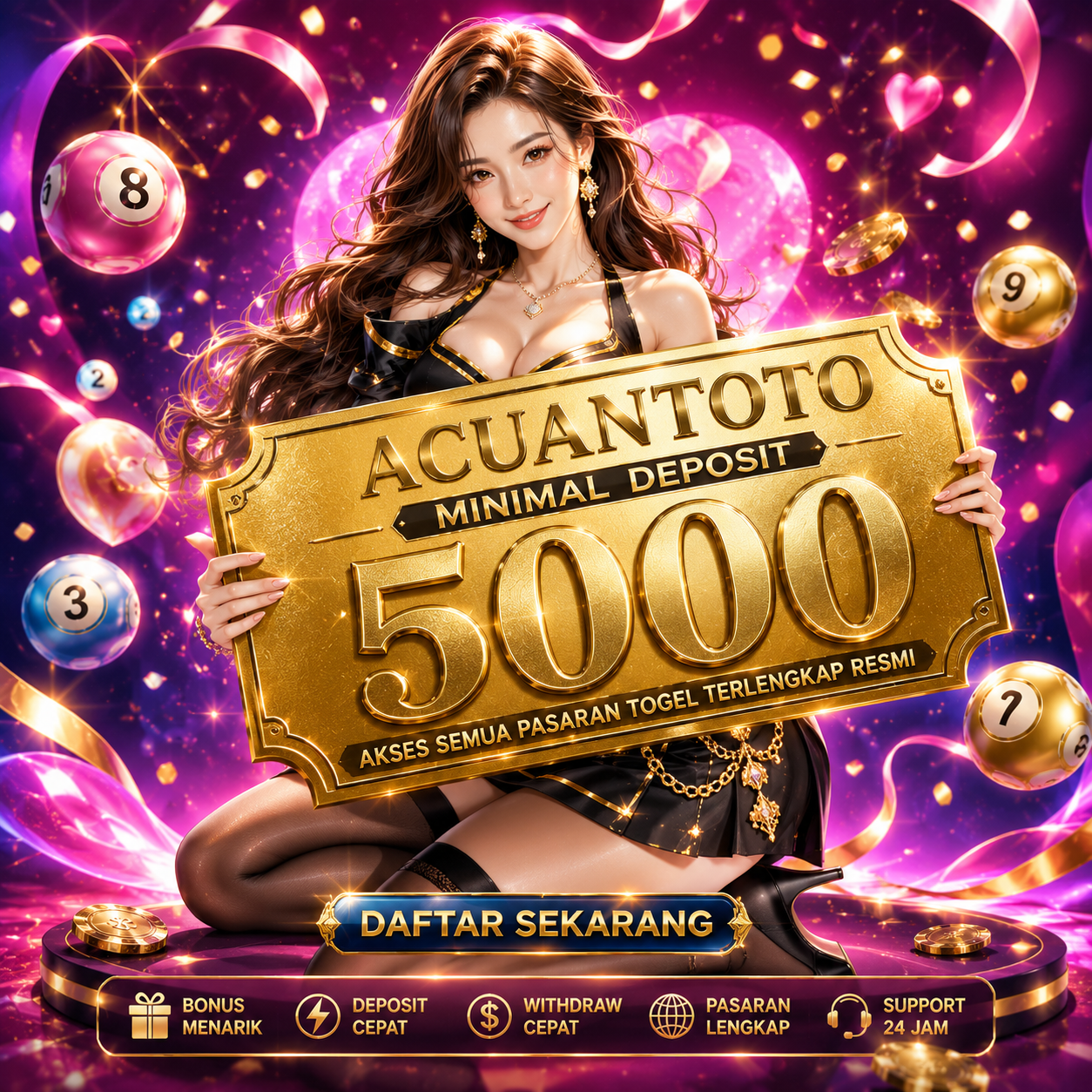 ACUANTOTO |  Minimal Deposit 5000 Akses Semua Pasaran Togel Terlengkap Resmi
